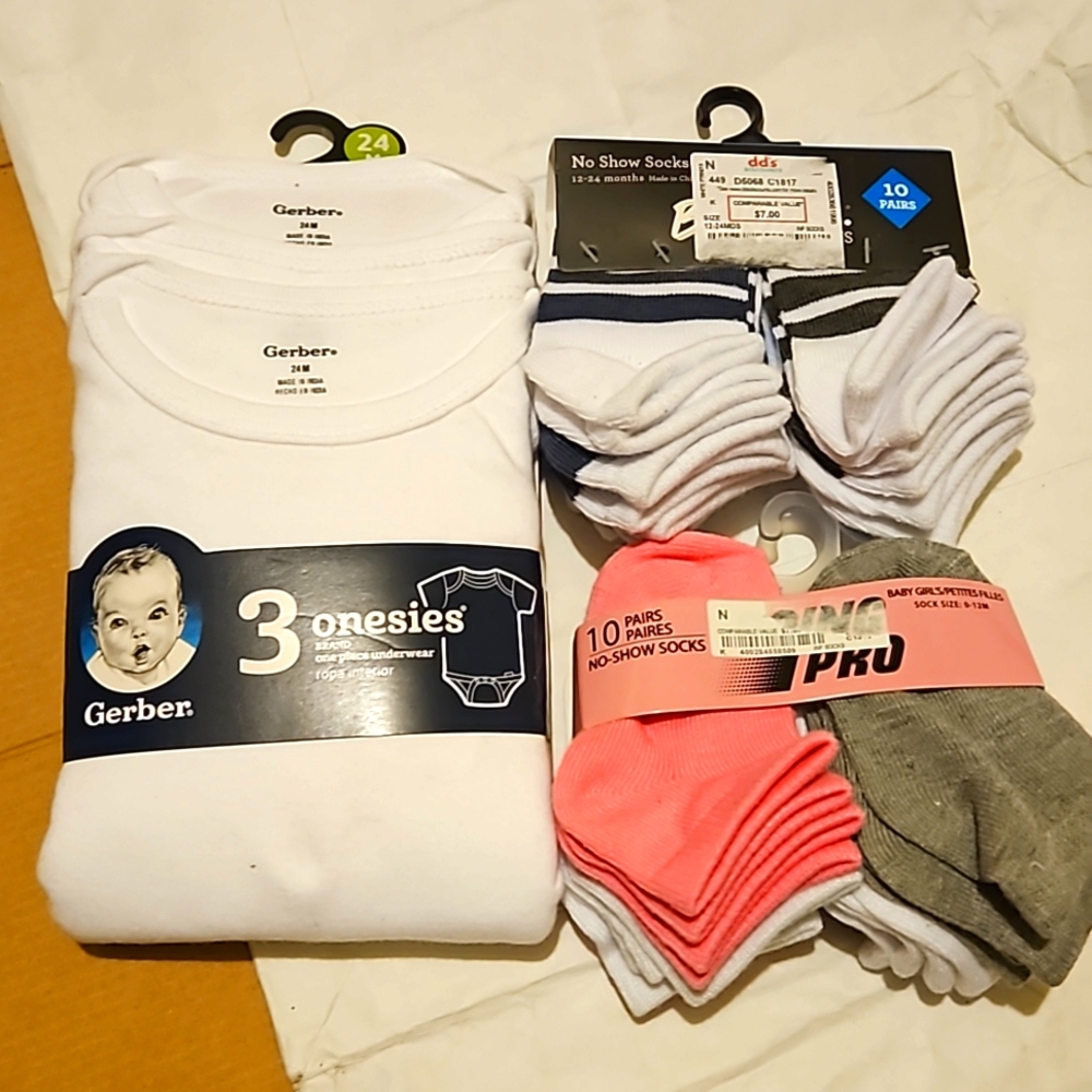 Newborn Baby Girl Clothes Bundle